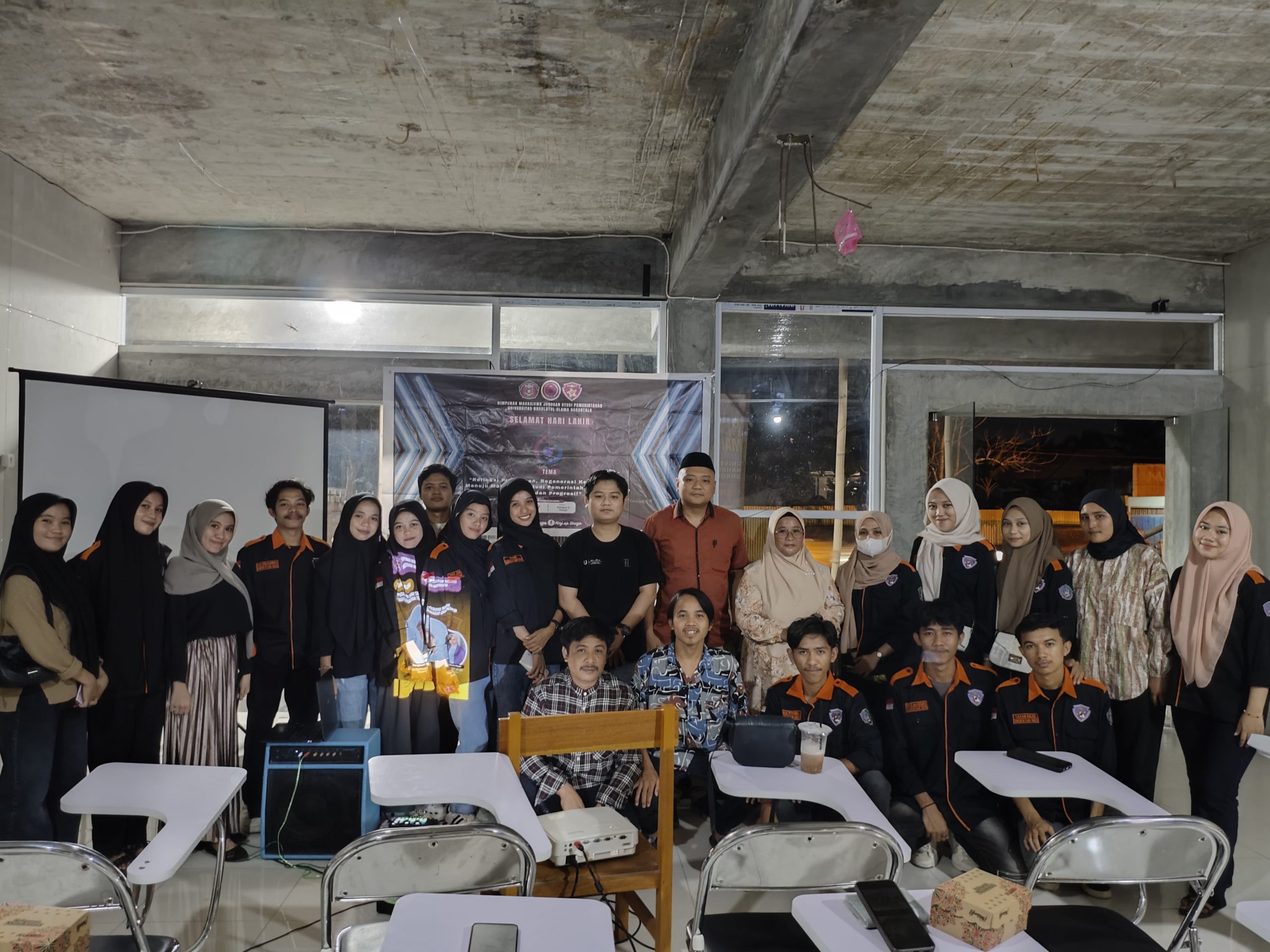 Ormawa Studi Pemerintahan UNU Gorontalo Rayakan HUT ke-6 Program Studi Tahun 2025